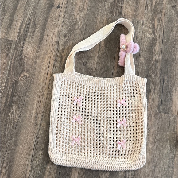 🎀💈🎀NEW! Knit Tote < Bucket Hat >Hair Claw 3PC Bundle🎀💈🎀 - Picture 8 of 12